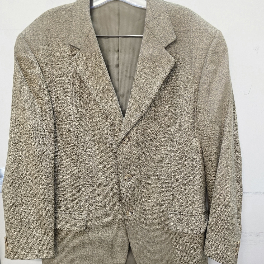 Vtg Ermenegildo Zegna Soft Men's Blazer Sports Jacket Size 44R EUC TO PRISTINE - Picture 2 of 16